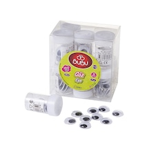 Bu-bu Oynar Göz Siyah 18 Mm 8 Gr Bubu-gz0005 Çok Renkli