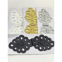 Örgü Düğme / Japon & Çin Düğmesi / Büyük Örgü Düğme / - Gold