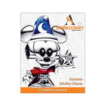 Fantasia Mickey Charm Gümüş