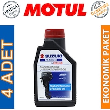 Motul Suzuki Marine 2t 1 Lt 2 Zamanlı Tekne Motor Yağı 4 Adet