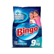 2 Adet Bingo Çamaşır Deterjanı 9 Kg Sık Yıkananlar