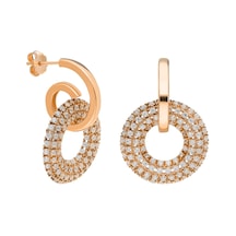 Shine Halka Küpe 717066 Rose