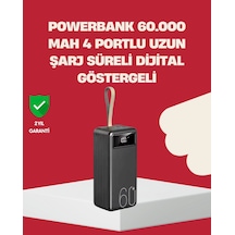 Zenvia Led Ekranlı Çok Fonksiyonlu Taşınabilir Şarj Ünitesi Powerbank Znv2026 Çok Renkli