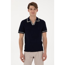 U.s. Polo Assn U.s. Polo Logolu Slim Fit Polo Yaka Kısa Kollu Kazak Erkek Kazak G081sz0tkpu9469 Lacivert