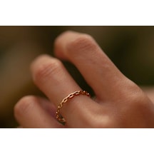 Reis Kuyumculuk T1975 Spiral Thin Altın Yüzük