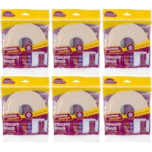 Greenleaves Süngerli Pencere Bandı 5 Metre 6 Lı Set 5 Metre