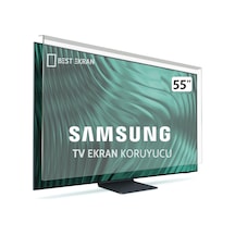 Samsung Uyumlu 55cu8500 Tv Ekran Koruyucu 55" İnç 138cm 139 Ue55cu8500uxtk