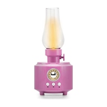 Hadron C210 Pembe Bluetooth Nostalji Gaz Lambası Speaker100-100-200mm Kdo