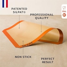 Silpat Backmatte Premium Antihaft-silikon-backmatte 11-5/8" X 16-1/2" Schwarz 50 x 22
