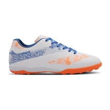 Slazenger Cyprus Hs Erkek Halı Saha Beyaz / Saks Mavi Futbol Ayakkabısı Beyaz / Saks Mavi
