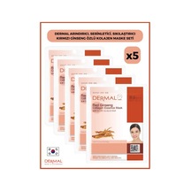 Dermal Kırmızı Ginseng Özlü Kollajen Maskesi 5 x 23 G