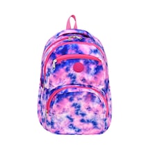 Miço Kids Baskılı Kız Çocuk Sırt Ve Beslenme Çantası Seti Pembe
