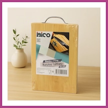 Gees Global Bambu Kesme Tahtası 20x30x1.7 Cm - Metal Kulplu Gbzs