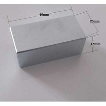 40x20x15 mm Neodmiyum Mıknatıs 12 li paket