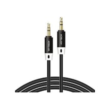 Siyah 3.5mm Stereo Ses Kablosu, 2m Uzunluk