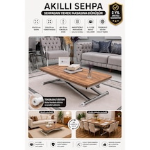 Home Üst Tabla Mdf Urartu Oval Köşe Alt Krom Kaplama