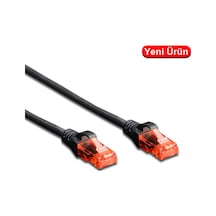 Digitus Dk-1617-0025-bl Cat6 Utp Lszh Patch Kablo 0,25 M Siyah 10'li Paket