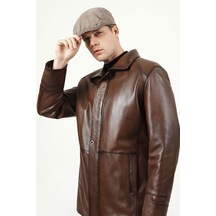 Dericlub Colorado Erkek Gerçek Deri Kaban Camel Antik Camel