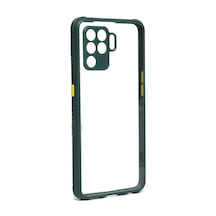 More Tr Reno 5 Lite Kılıf Mtr Kaff Kapak - Koyu Yeşil