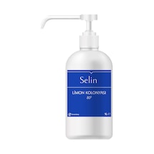 Selin 80 Derece Limon Kolonyası Pompalı 1 L