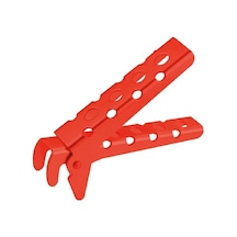 Kampedia Izgara Tutucu Kırmızı Maşa Kırmızı