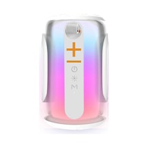 Mey İthalat Pluse 8 Rgb Kablosuz Hoparlör - Beyaz Mey İthalat Pluse 8 Rgb Kablosuz Hoparlör - Beyaz