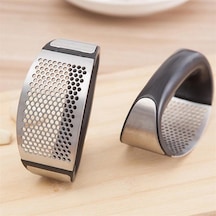 Yeni Sarımsak Ezici Paslanmaz Çelik Garlic Press 4832 Çok Renkli