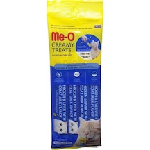 Me-O Creamy Keçi Sütlü Tavuklu ve Ciğerli Kedi Ödülü 4 x 15 G