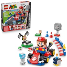 LEGO® Super Mario™: Mario Kart™ – İnteraktif LEGO® Mario™ ve Standard Kart 72043 - 7 Yaş ve Üzeri Çocuklar için Oyuncak Yapım Seti (278P)