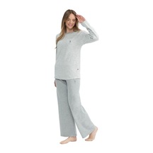 U.S. Polo Assn. U.s Polo 17083 Kadın Yuvarlak Yaka Pijama Takım 001