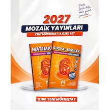 Mozaik Yayınları 6. Sınıf Matematik-sosyal Bilgiler Soru Bankası Seti 2 Kitap