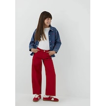 Mavi Lory 90lar Denim Kırmızı Kız Çocuk Pantolon 7010036-89488