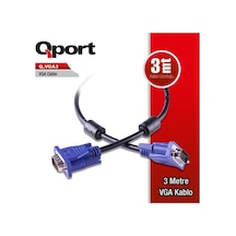 Qport Q-Vga3 3 Metre Vga  Kablo
