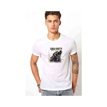 Call Of Duty Advanced Warfare Havoc Baskılı Beyaz Erkek Tshirt