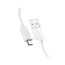 Usb-a To Usb-c 2 Metre Kablo 60w Güç/hızlı Şarj / 480 Mbps Data Aktarım Hızı Type-c Ekstra Dayanıklı Beyaz - Aca08716