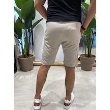 Back Eliesar Elite Cepli Krem Şort Krem