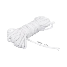 X-perk İp Mum Fitili 5 Metre Çap 3 Mm 50 x 22