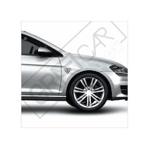 Graficar - Fiat Diamond Sticker 2'Li Paket (6Cm X 9 Cm)