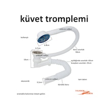Küvet Tromplemi Duş Teknesi Küvet Gideri