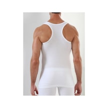 Sistina Beyaz - 316 - 3'lü Sporcu Erkek Atlet Ribana-sismen07 - - Aconcept - Beden L