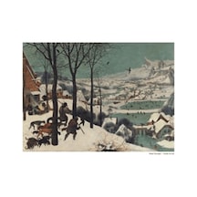 Pieter Bruegel - Karda Avcılar - Poster