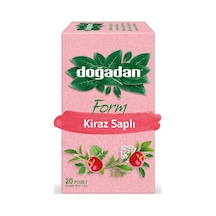 Doğadan Form Çay Kiraz Saplı 20'li 36 G - 8 Adet Tarı