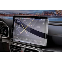 Multimedya Ekran Koruyucu - Kırılmaz Şeffaf Nano Teknoloji Cupra Formentor 2024-2025 12.9 İnç İle Uyumlu Genel