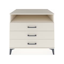 Kronos Şifonyer Tek Raflı 3 Çekmeceli 88x59x80 Aytaşı-aytaşı Aytaşı
