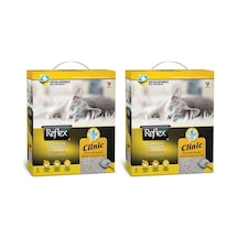 Reflex Clinic Özel Formüllü Tanecikler Topaklaşan Bentonit Kedi Kumu 2 x 6 L