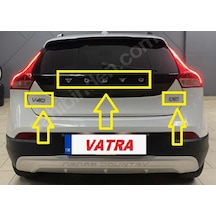 V40 Cross Country 1.6 D Premium 2013-2015 Uyumlu Volvo-d2 Ve V40 Bagaj Yazısı Seti