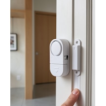Kapı Pencere Alarmı 90 Db Sesli Manyetik Sensörlü Uczzz7pillikapıalarmı-4