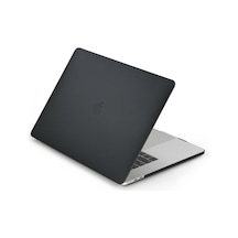 Arabulalaca A1465 Macbook Air 11.6" Kılıf Mat Hardcase Kapak Kılıf Siyah