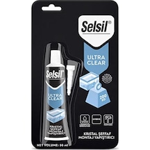 Selsil Ultra Clear Montaj Yapıştırıcı Şeffaf 50 ml