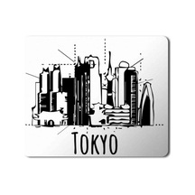 Tokyo City Skyline Cool Japan Souvenir Mouse Pad Mousepad